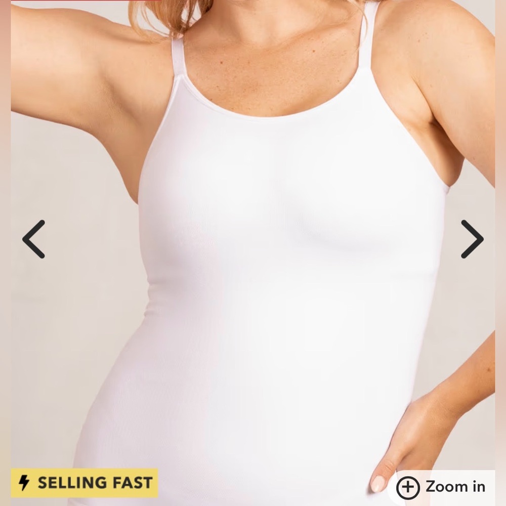 Shapermint White Shapewear Tank Top